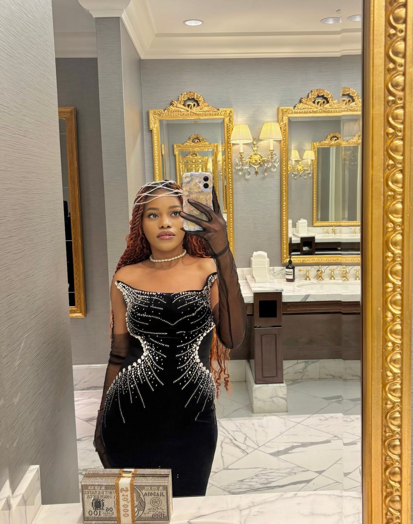 Women Luxury Sexy Velvet Tube Top Flocked Evening Dress, Black Elegant Formal Prom Dress, For Wedding Guest, Graduation, Dinner